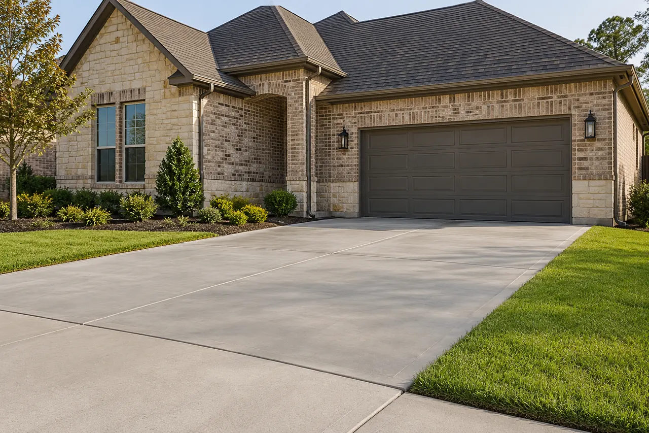 concrete driveways concept · Bedford