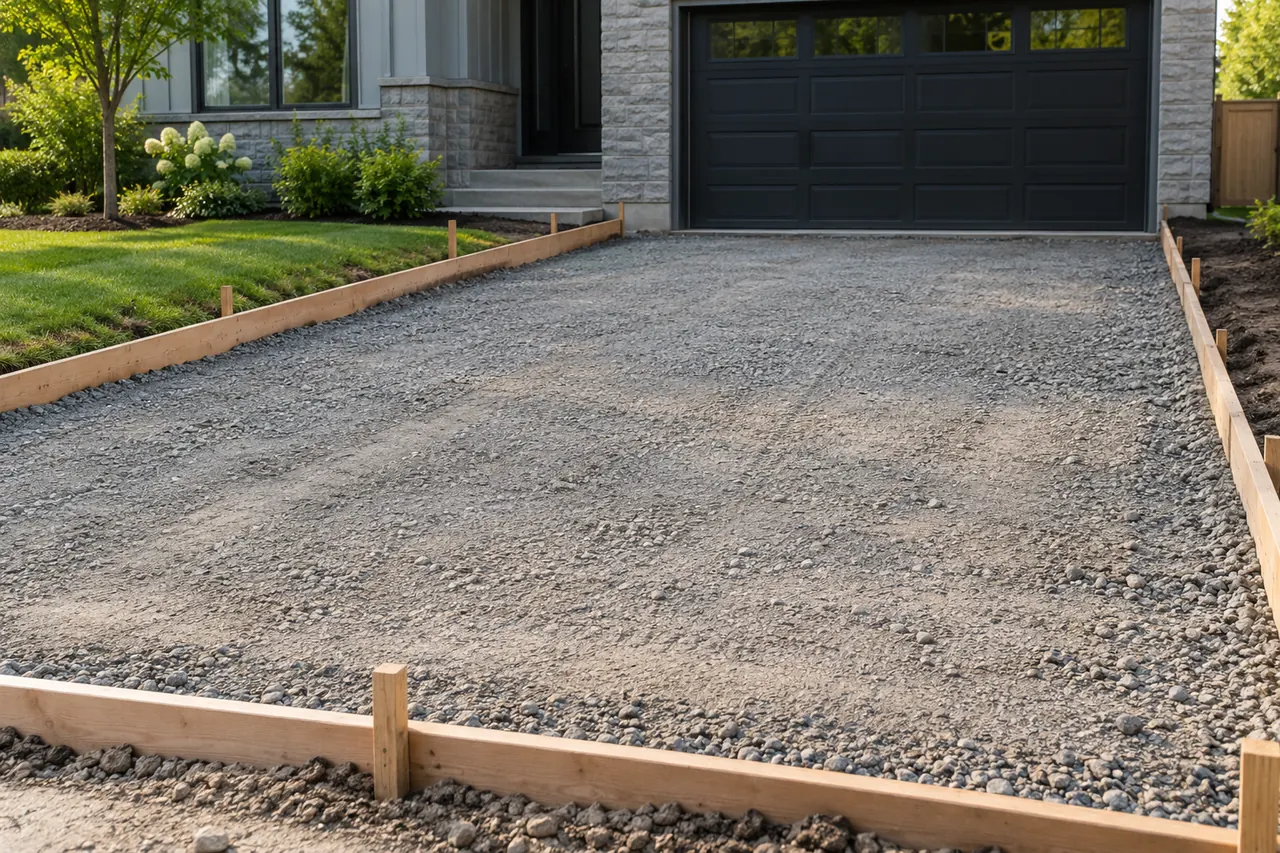 concrete driveways concept · Bedford