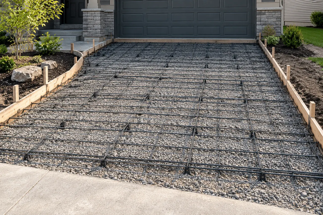concrete driveways concept · Bedford