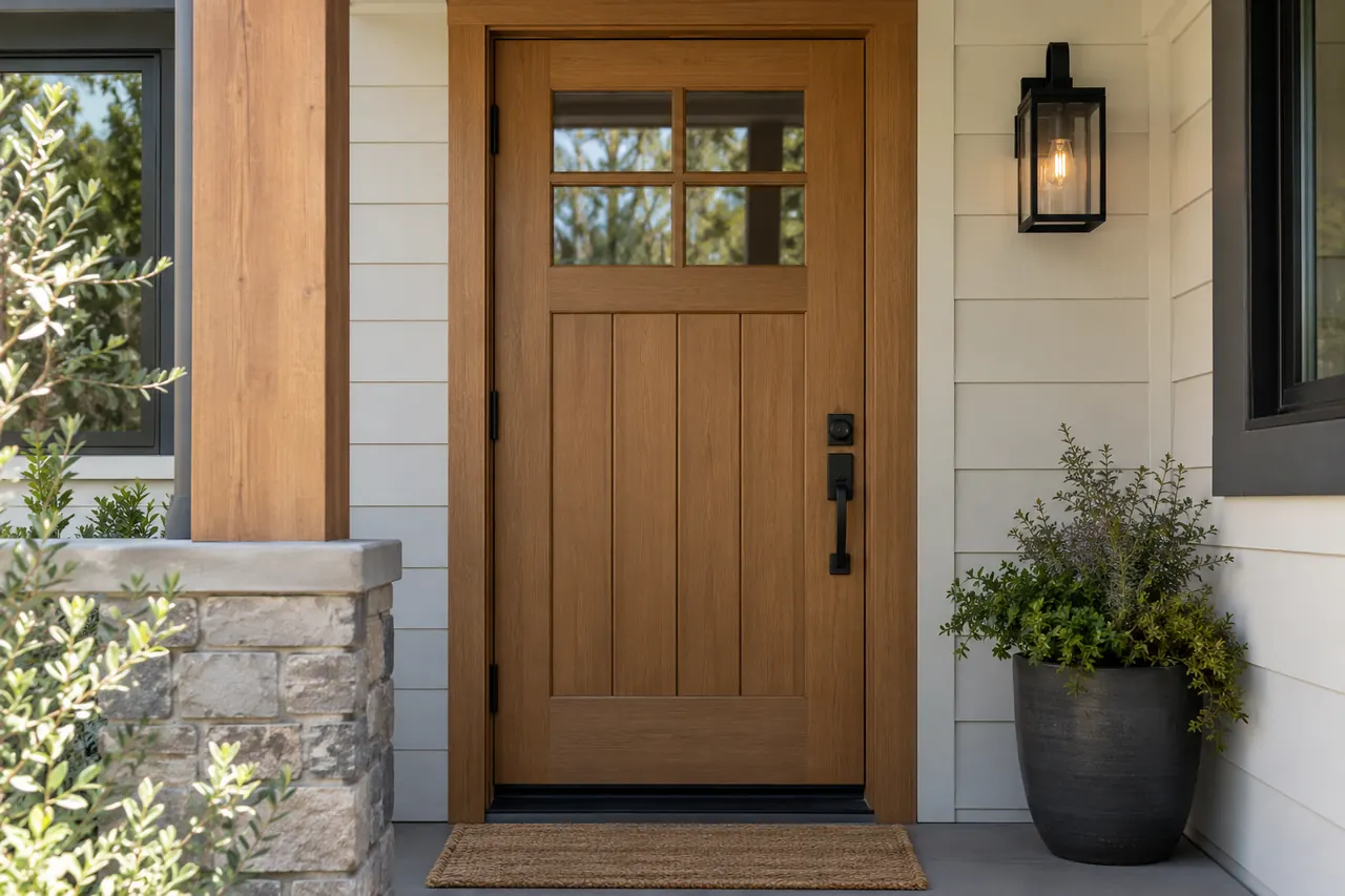 door installation concept · Bedford