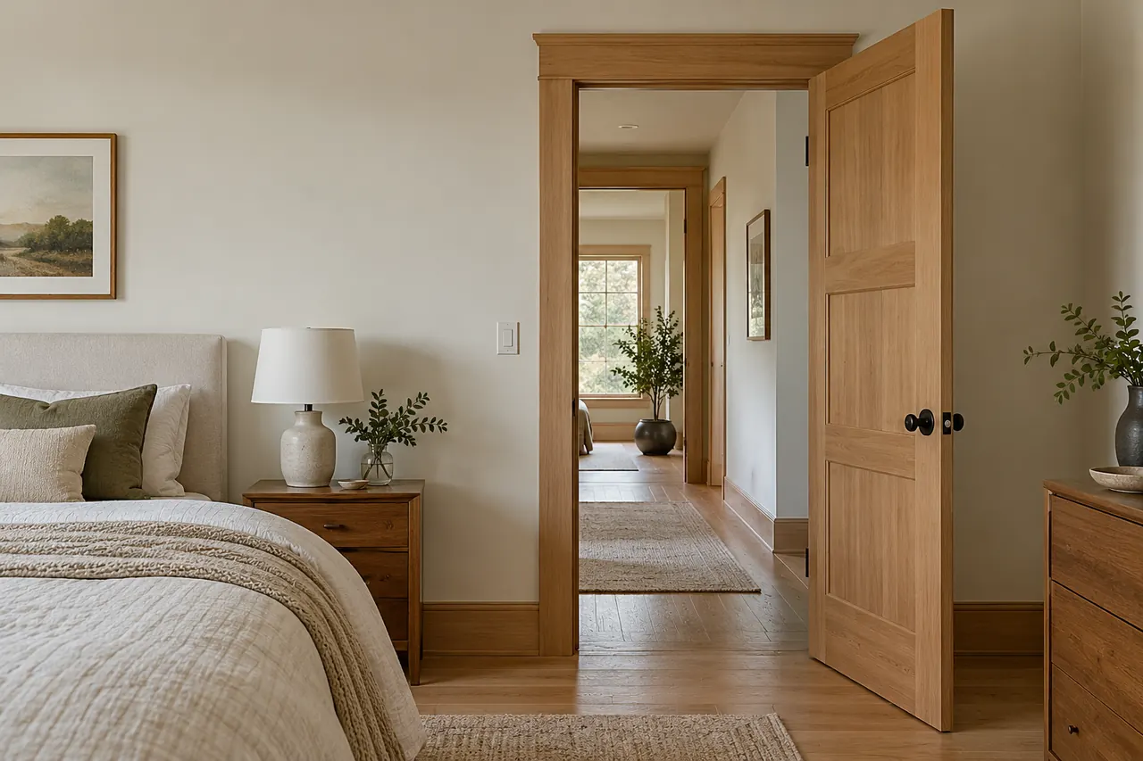 door installation concept · Bedford