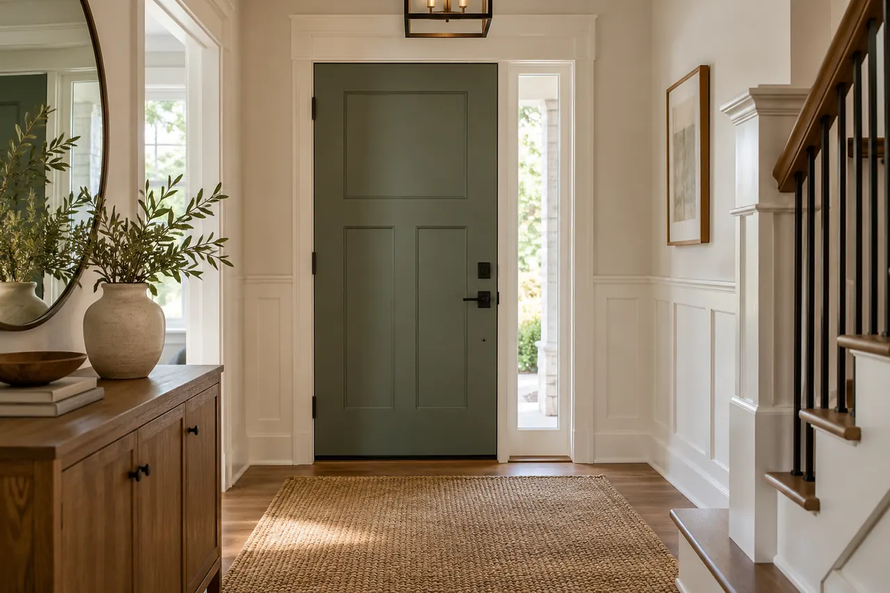 door installation concept · Bedford