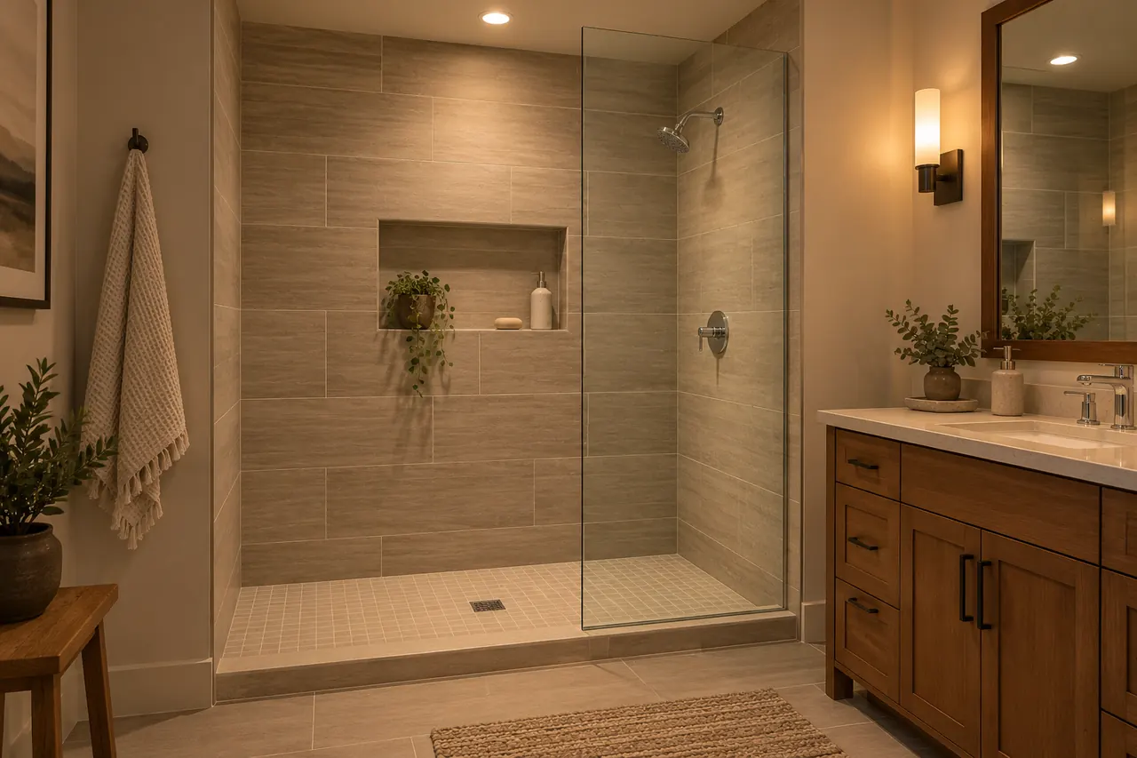bathroom remodeling concept · Carrollton