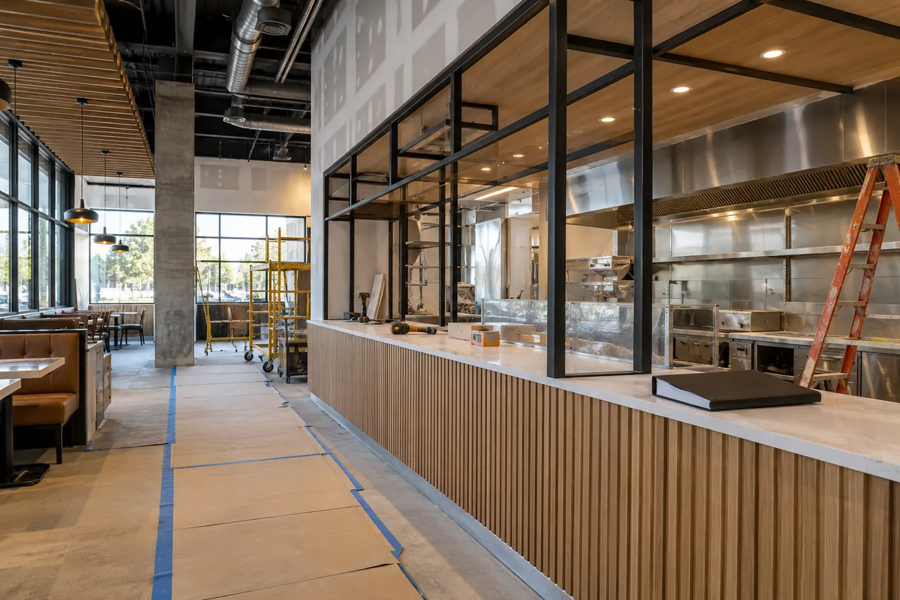 commercial construction concept · Carrollton