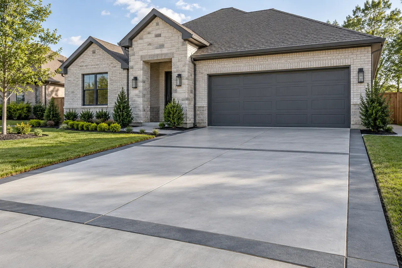 concrete driveways concept · Carrollton