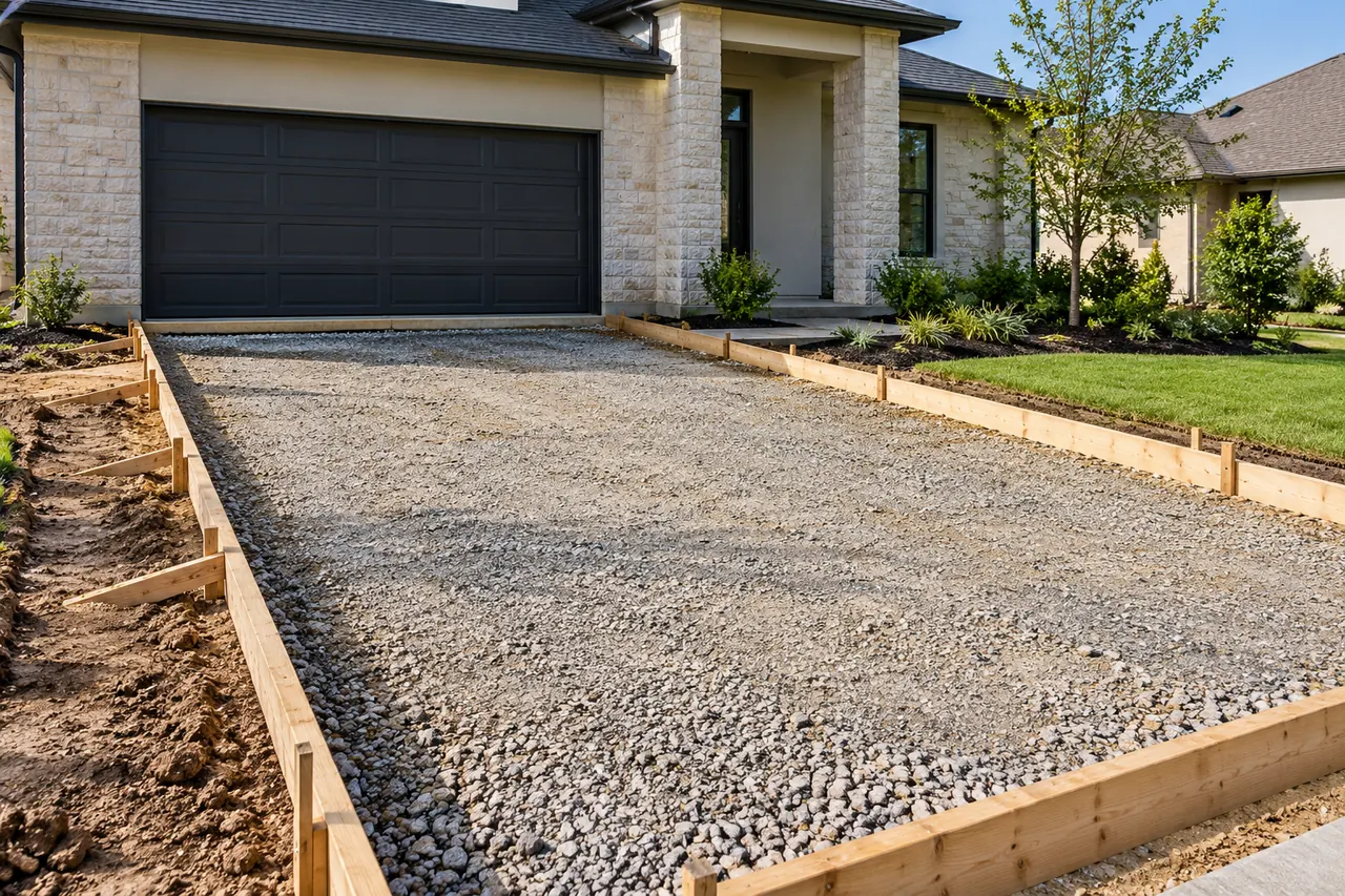 concrete driveways concept · Carrollton