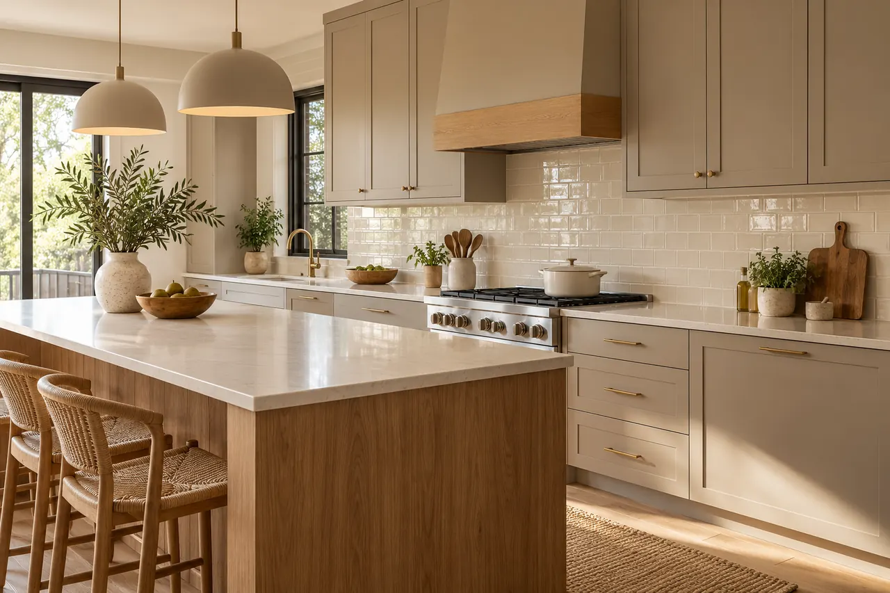 backsplash installation concept · Cedar Hill