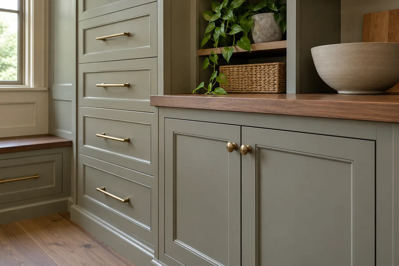 cabinet installation concept · Cedar Hill