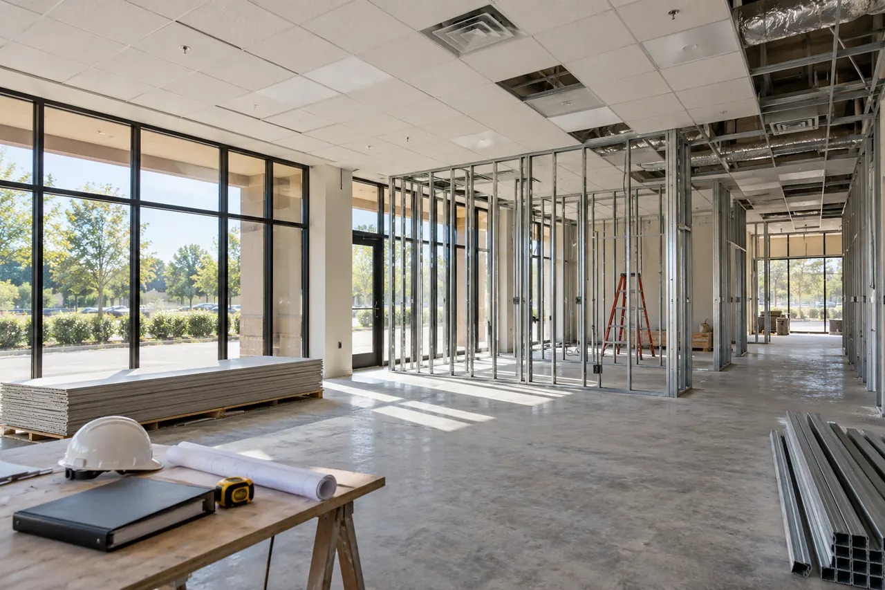 commercial construction concept · Cedar Hill
