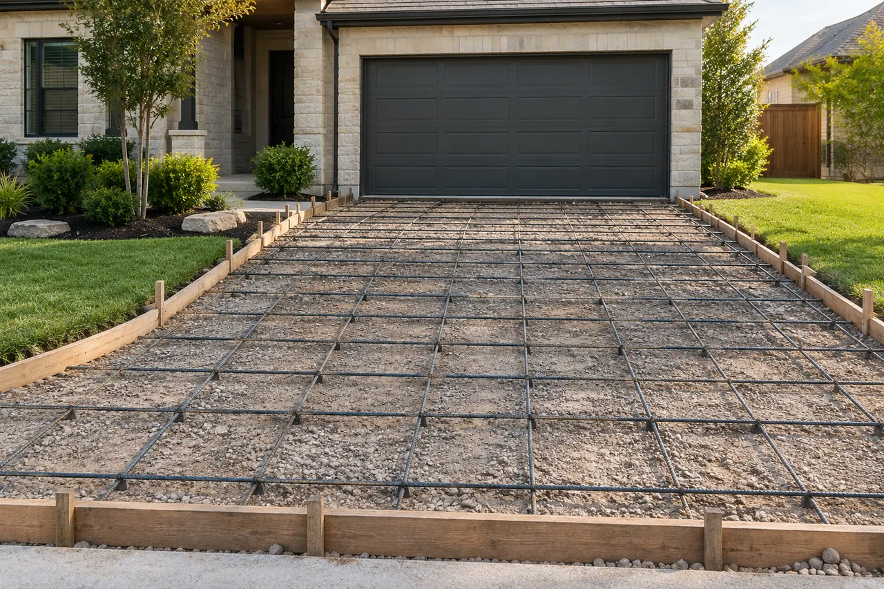 concrete driveways concept · Cedar Hill