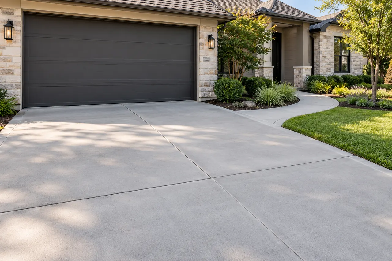 concrete driveways concept · Cedar Hill