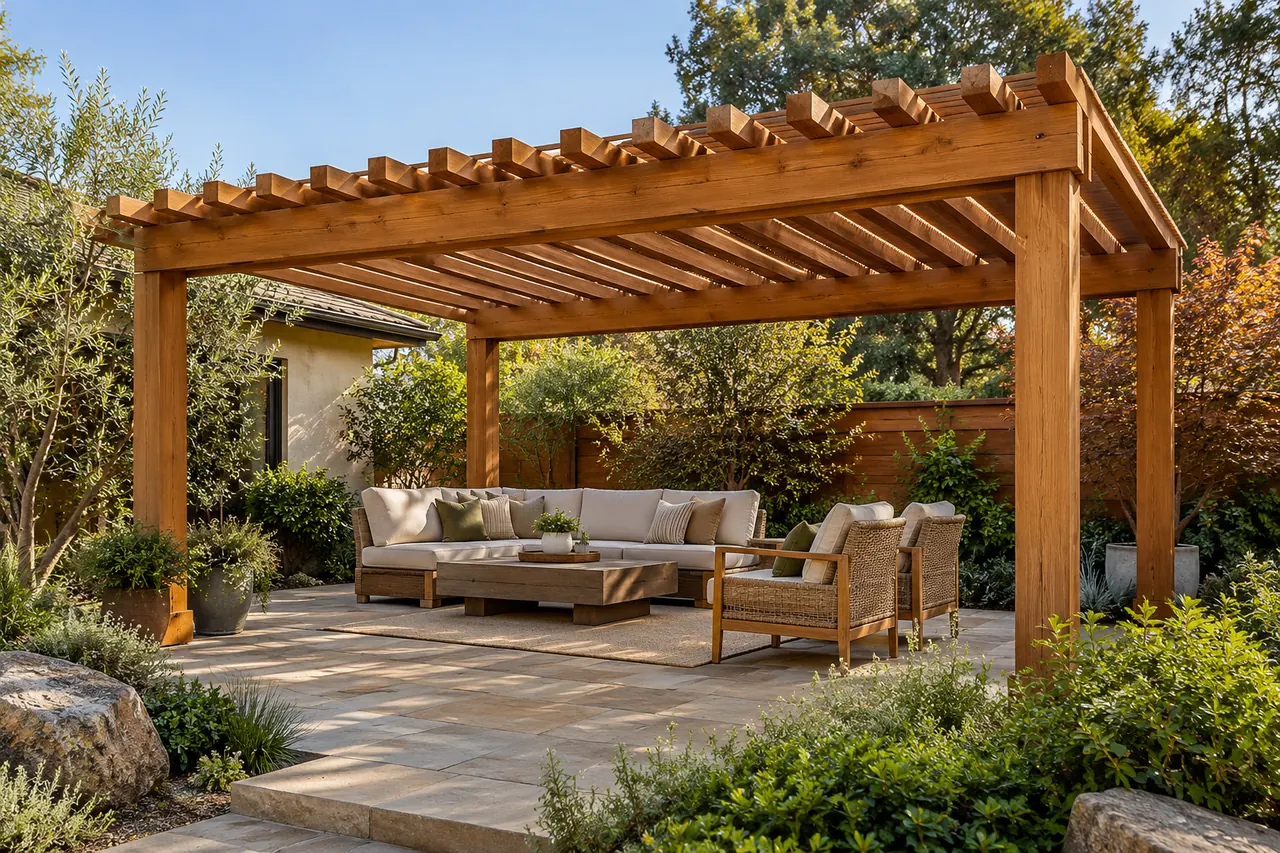 pergolas concept · Cedar Hill