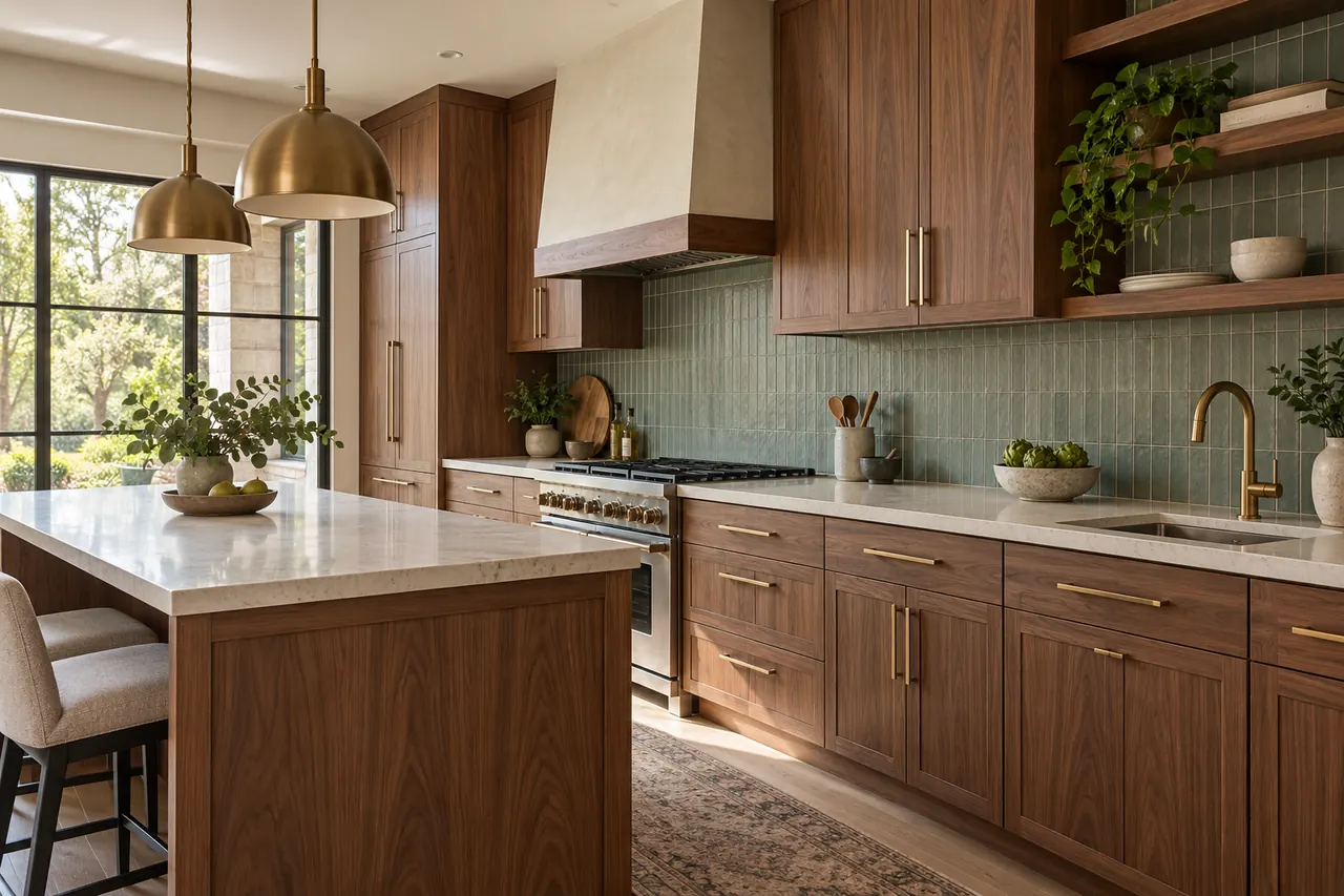 backsplash installation concept · Colleyville