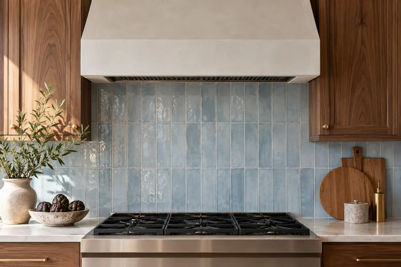 backsplash installation concept · Colleyville