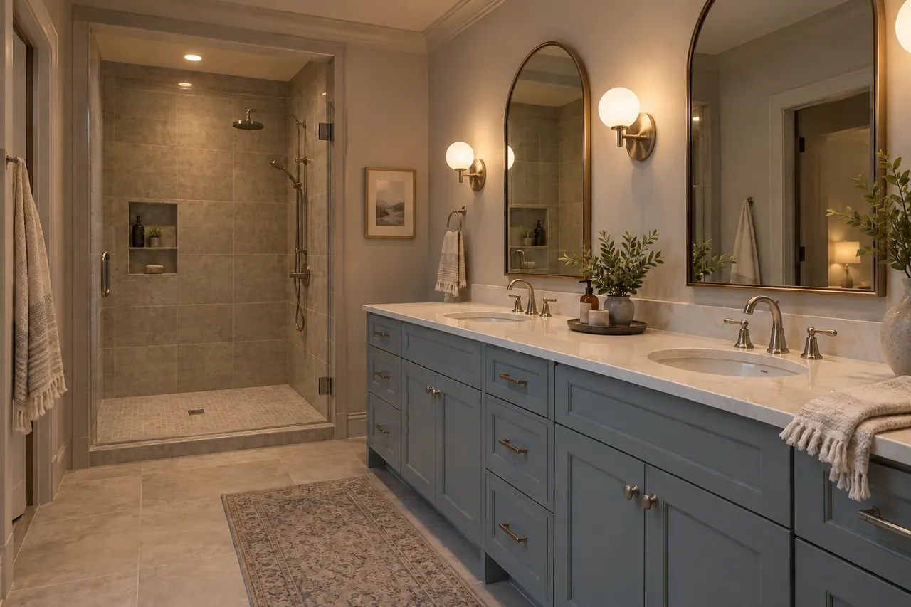 bathroom remodeling concept · Colleyville
