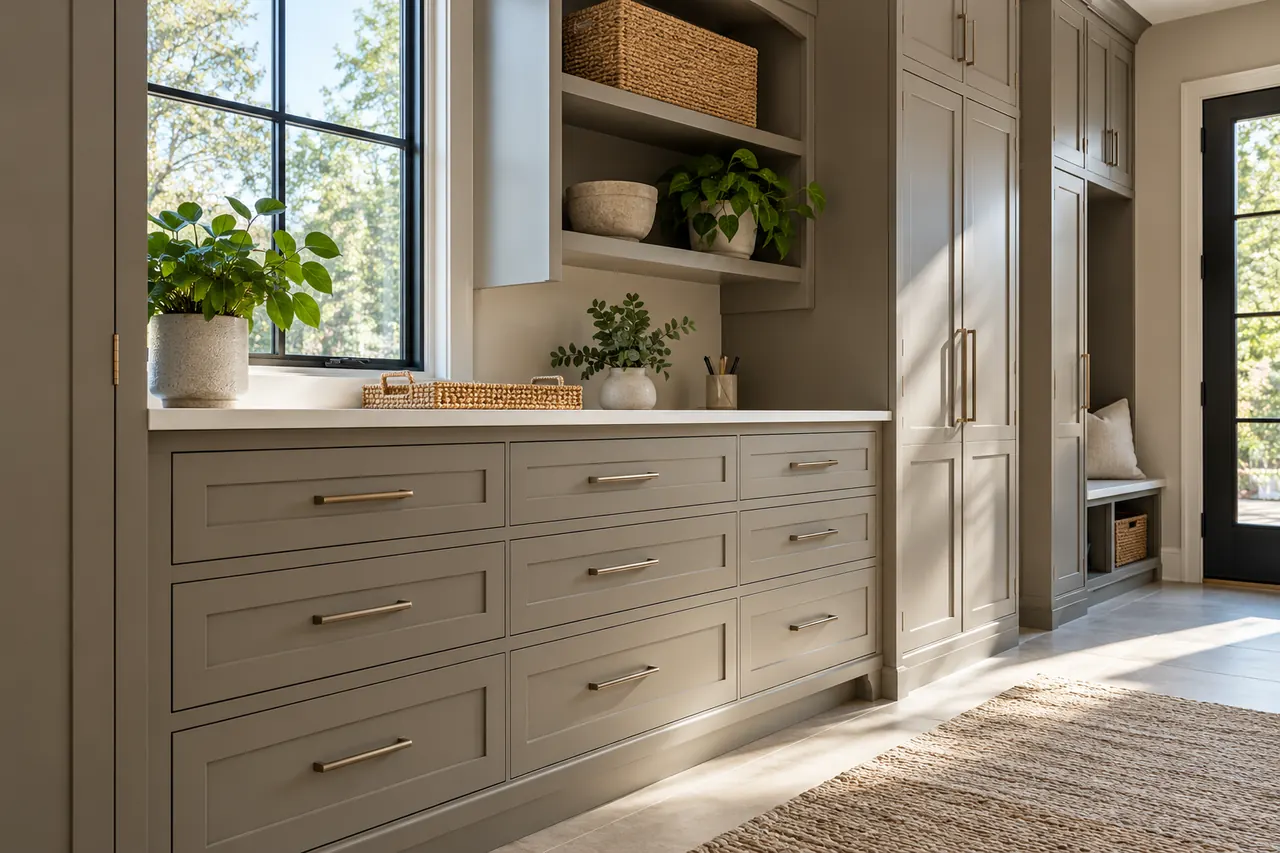 cabinet installation concept · Colleyville