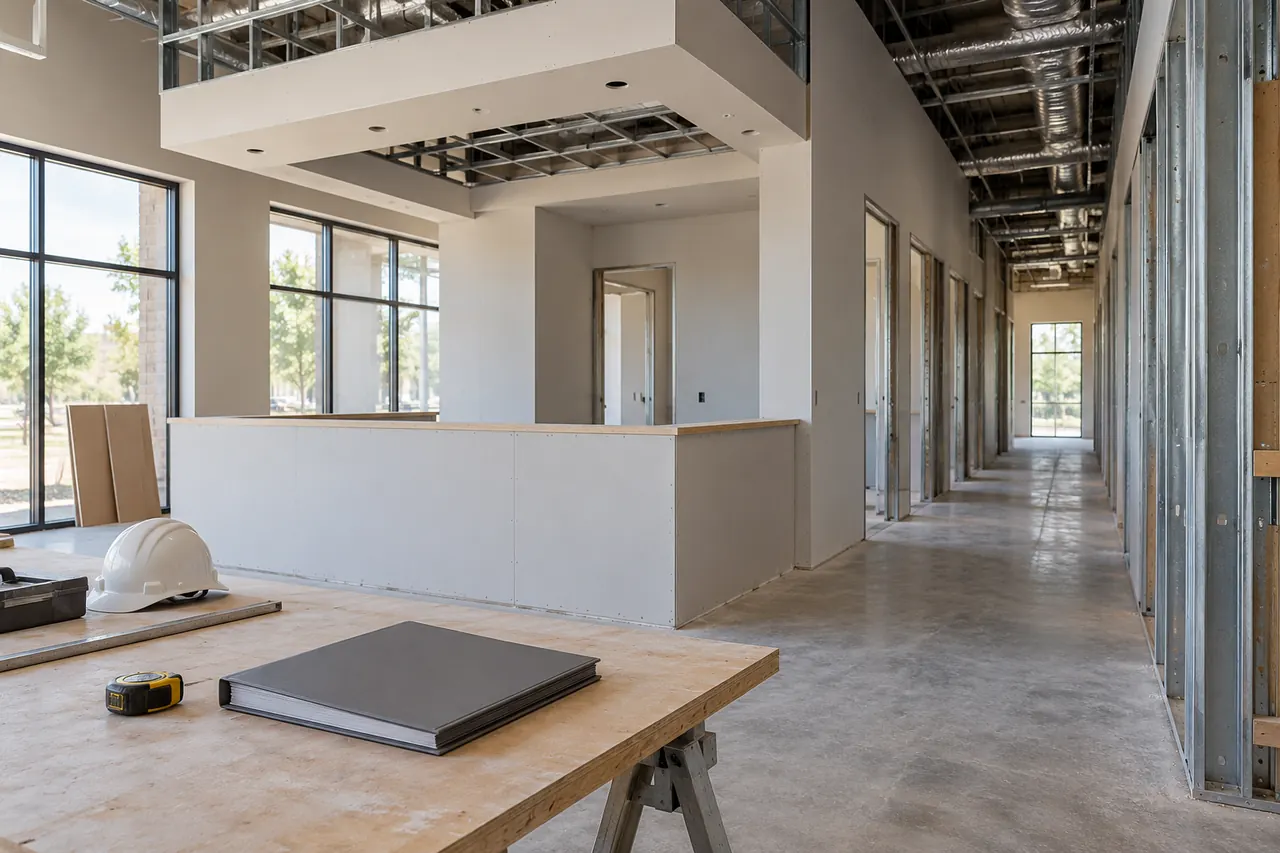 commercial construction concept · Colleyville