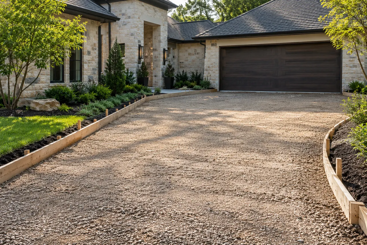 concrete driveways concept · Colleyville