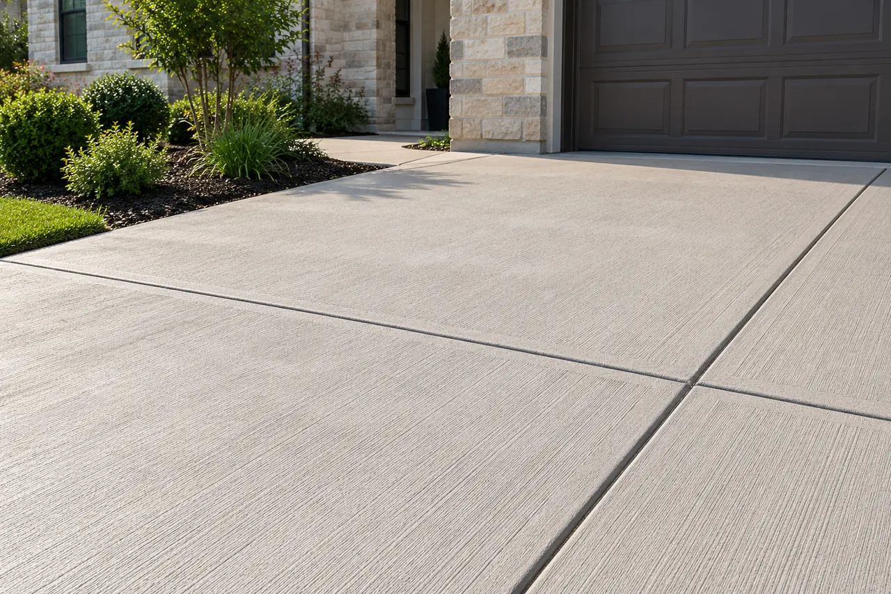 concrete driveways concept · Colleyville