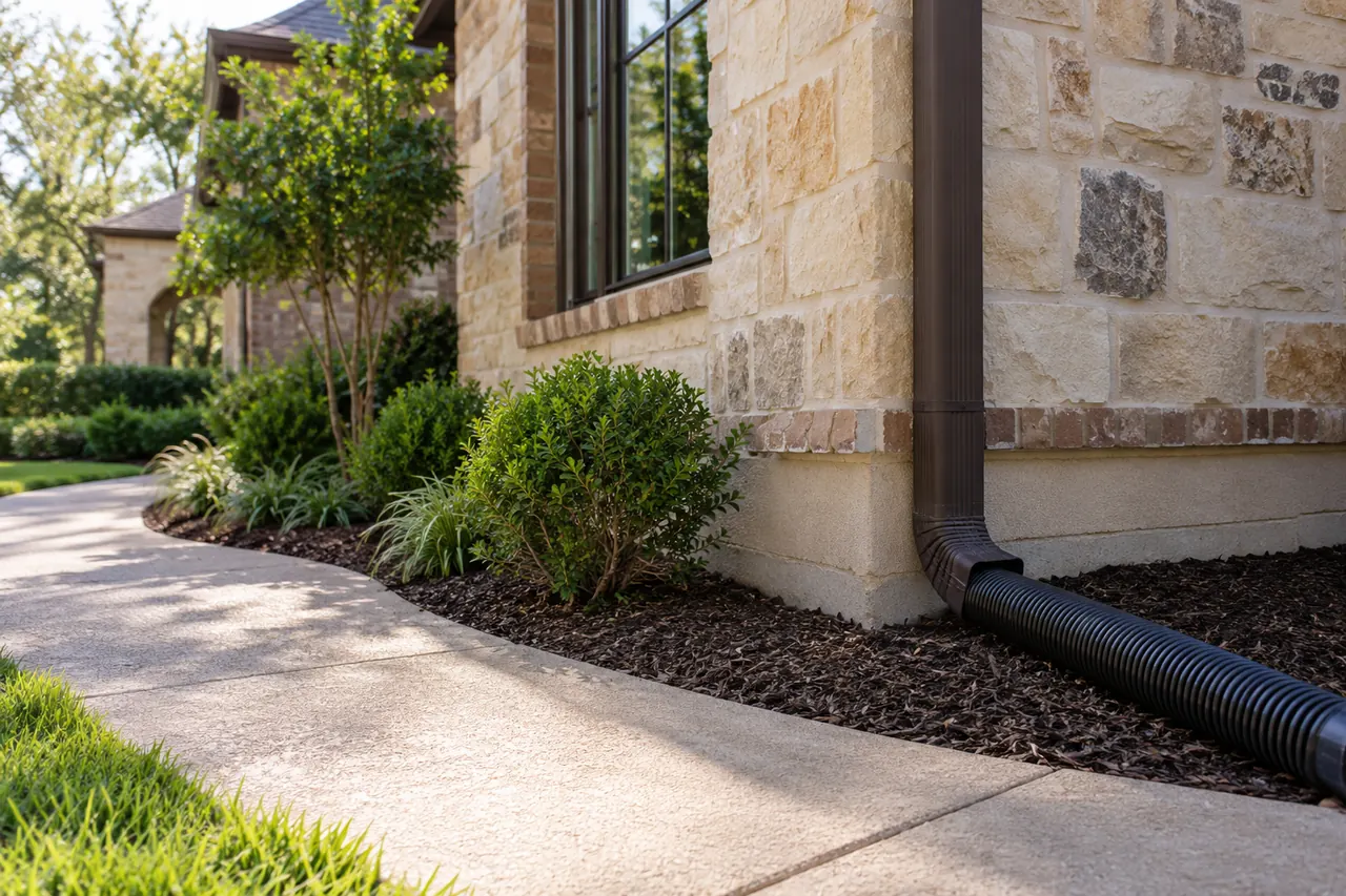 foundation repair concept · Colleyville