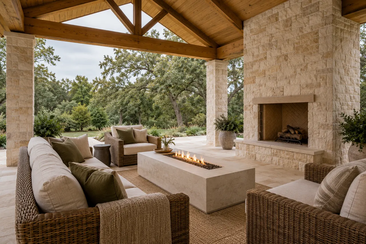 outdoor living concept · Colleyville