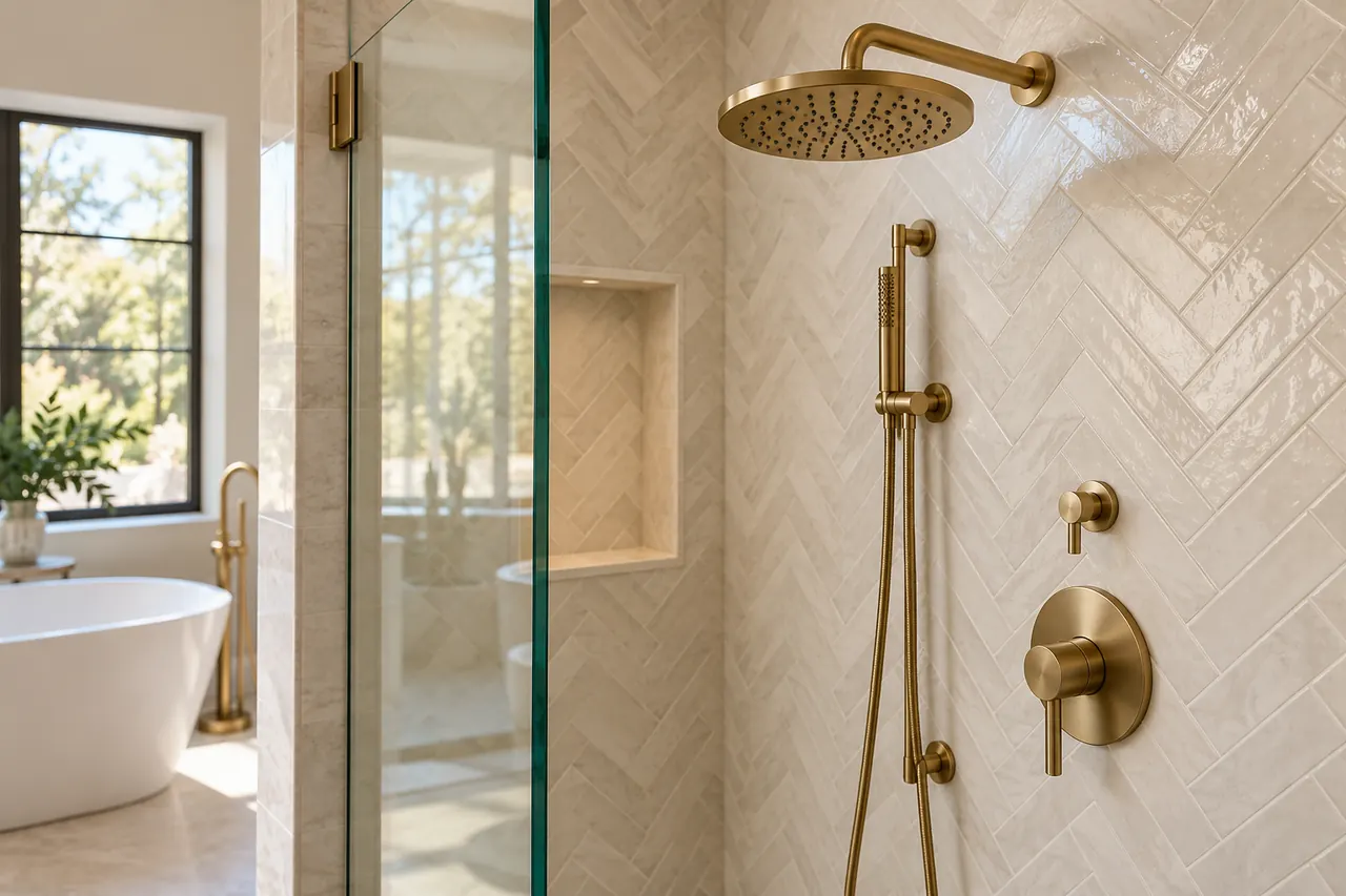 shower remodeling concept · Colleyville