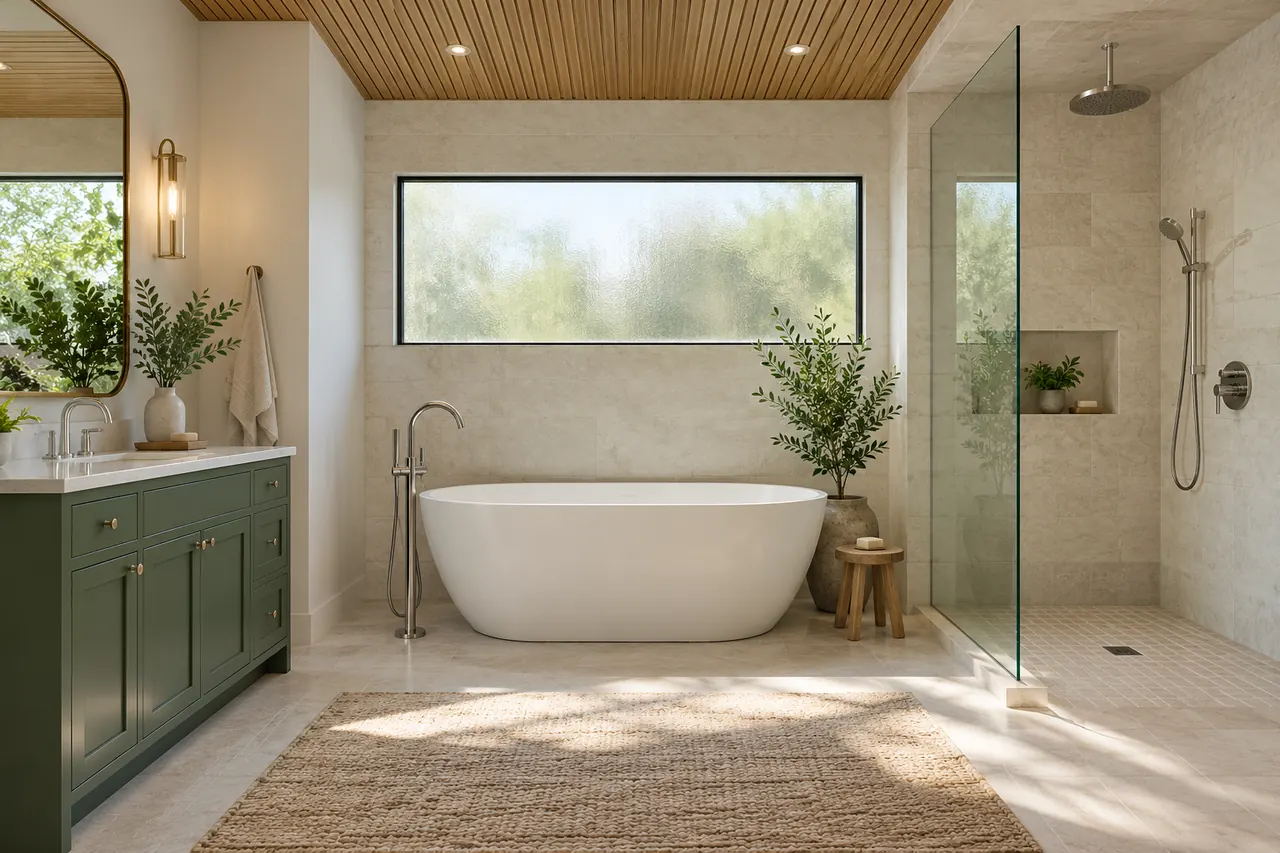 bathroom remodeling concept · Coppell