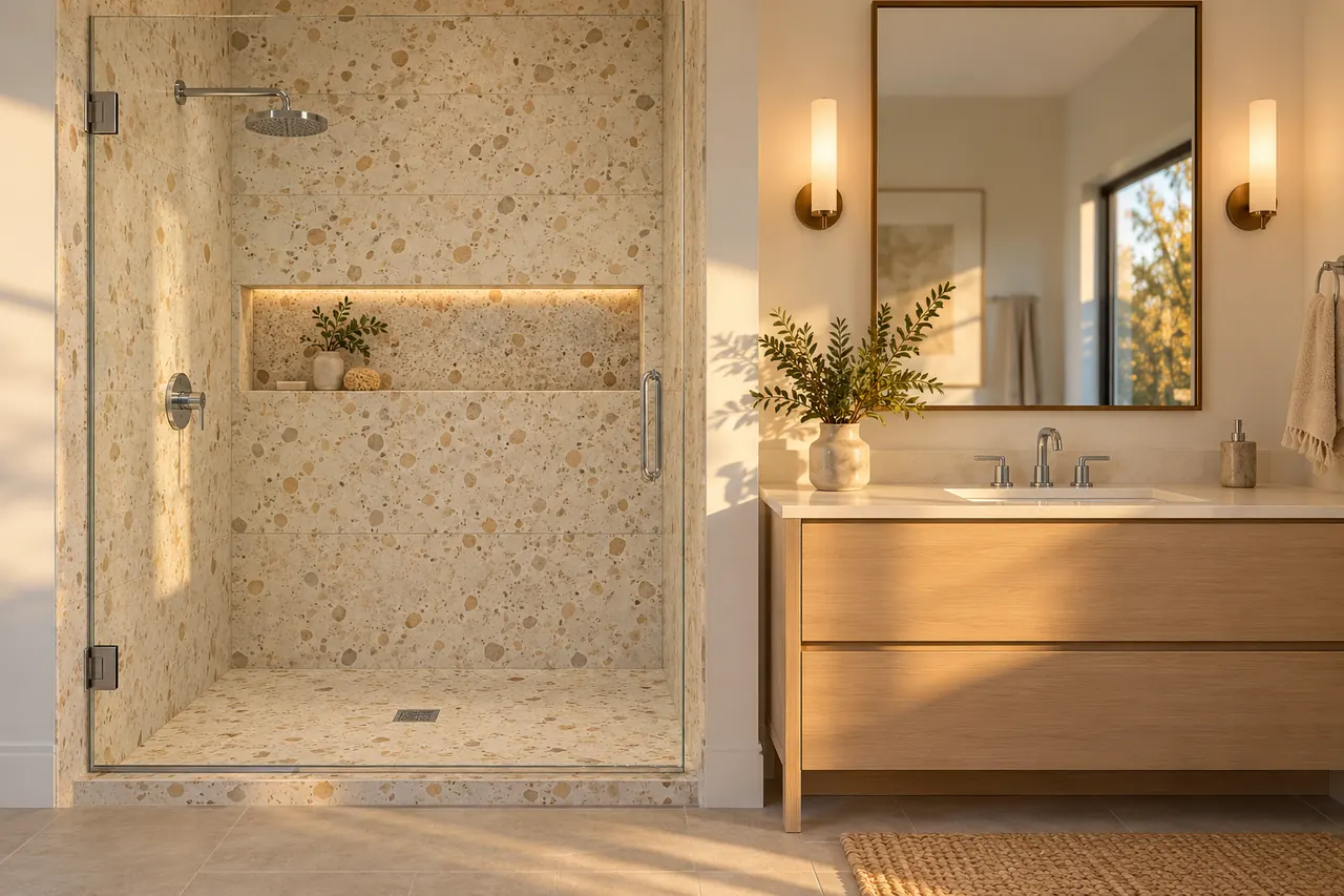 bathroom remodeling concept · Coppell