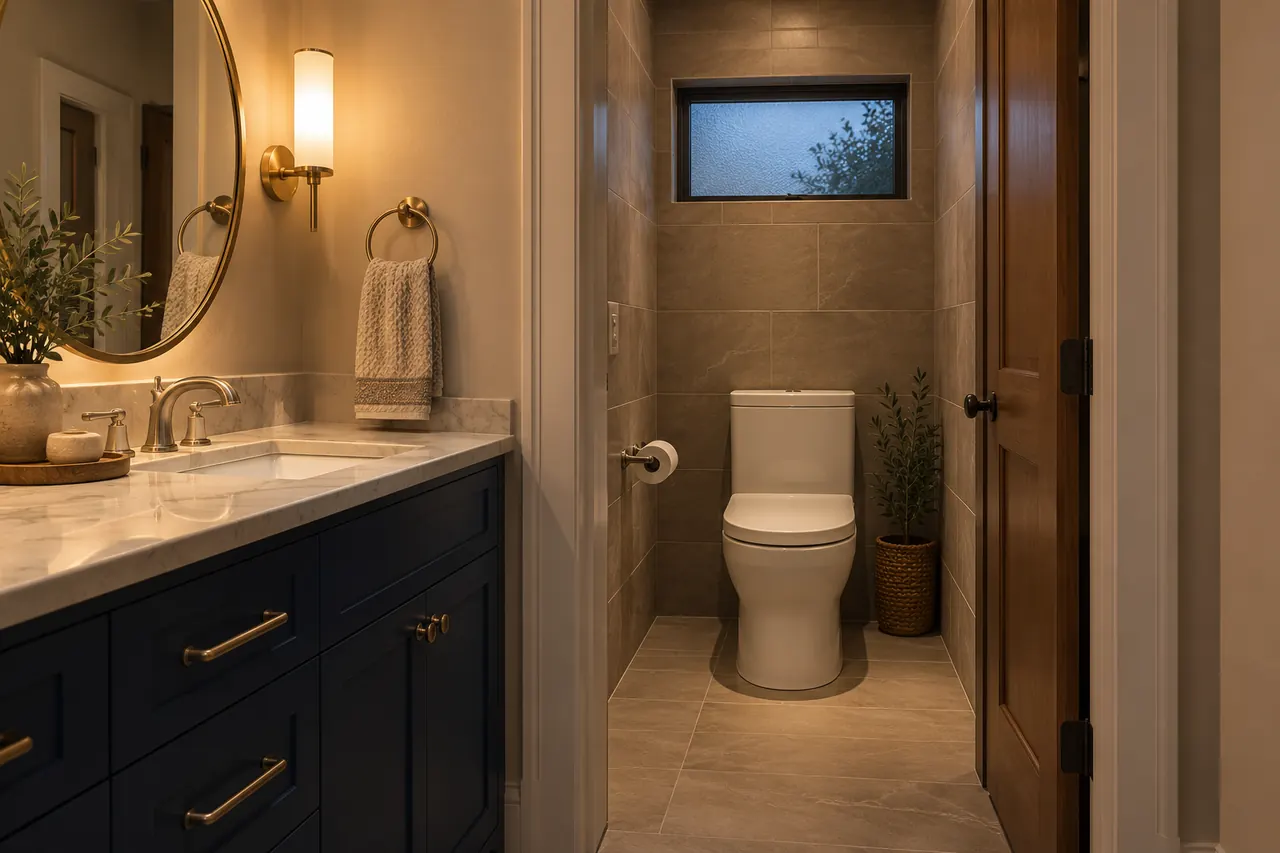 bathroom remodeling concept · Coppell