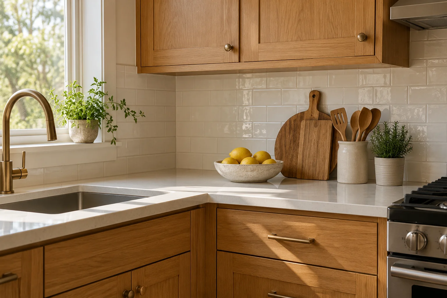 backsplash installation concept · Dallas