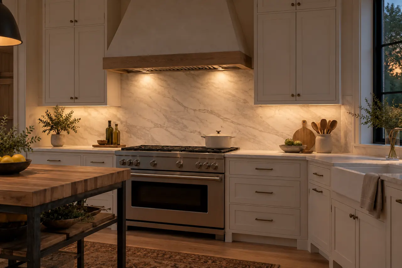 backsplash installation concept · Dallas