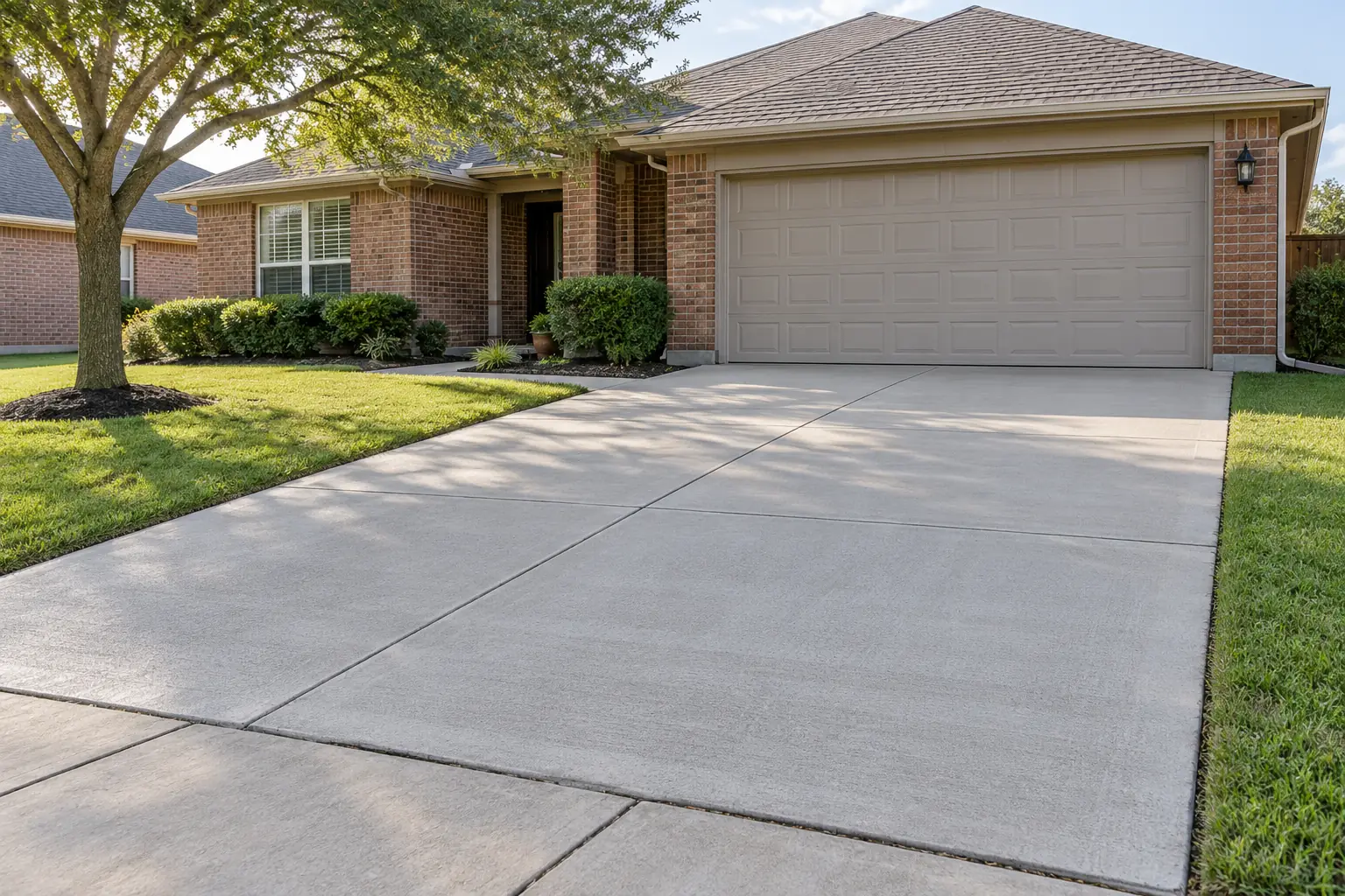 concrete driveways concept · Dallas