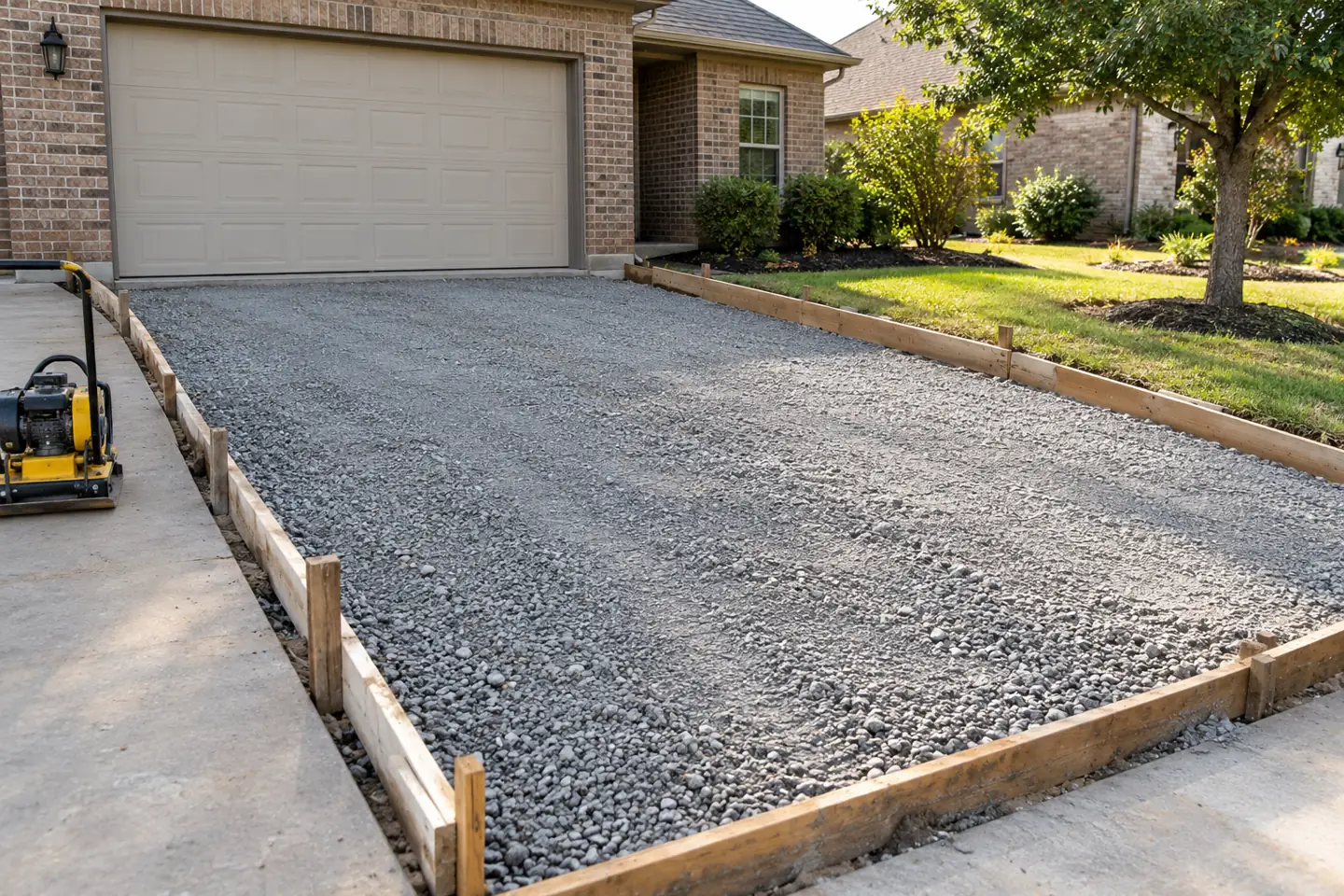 concrete driveways concept · Dallas