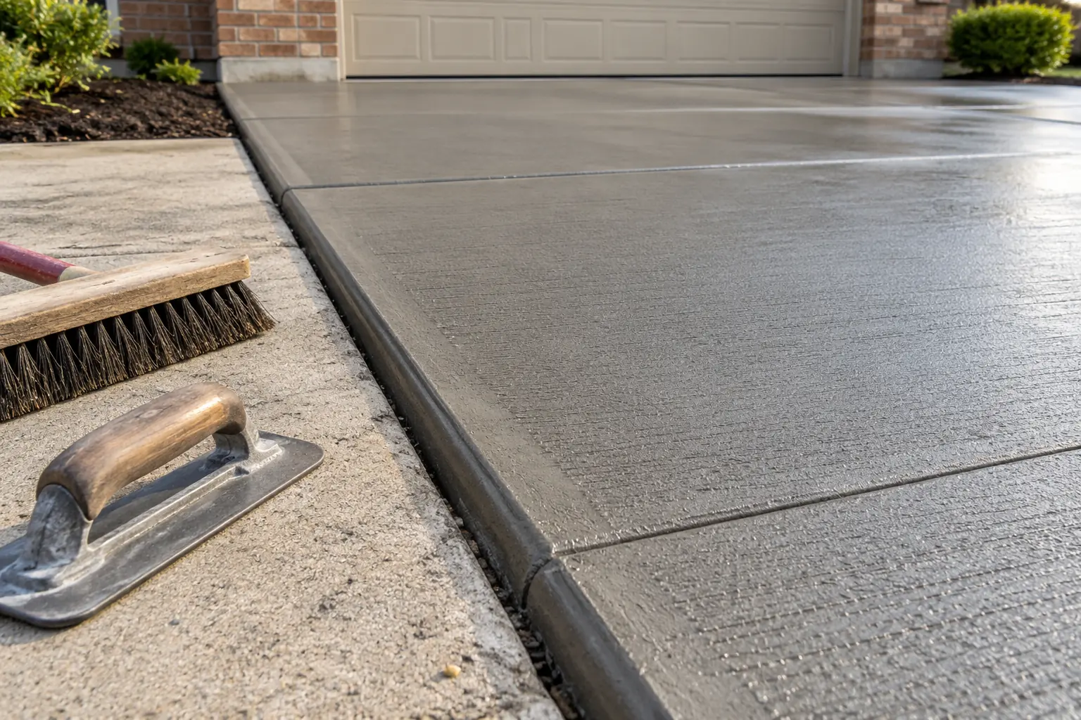 concrete driveways concept · Dallas