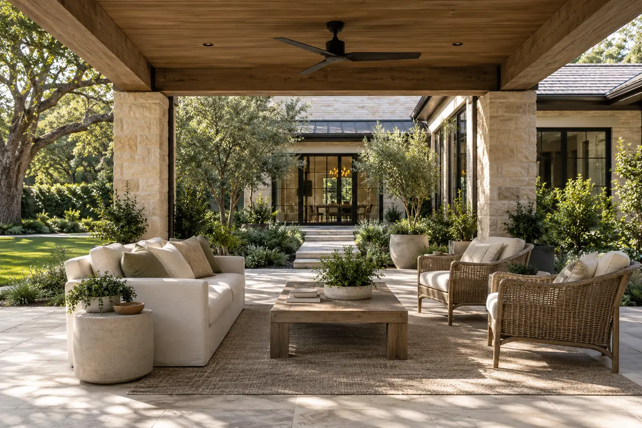 outdoor living concept · Dallas