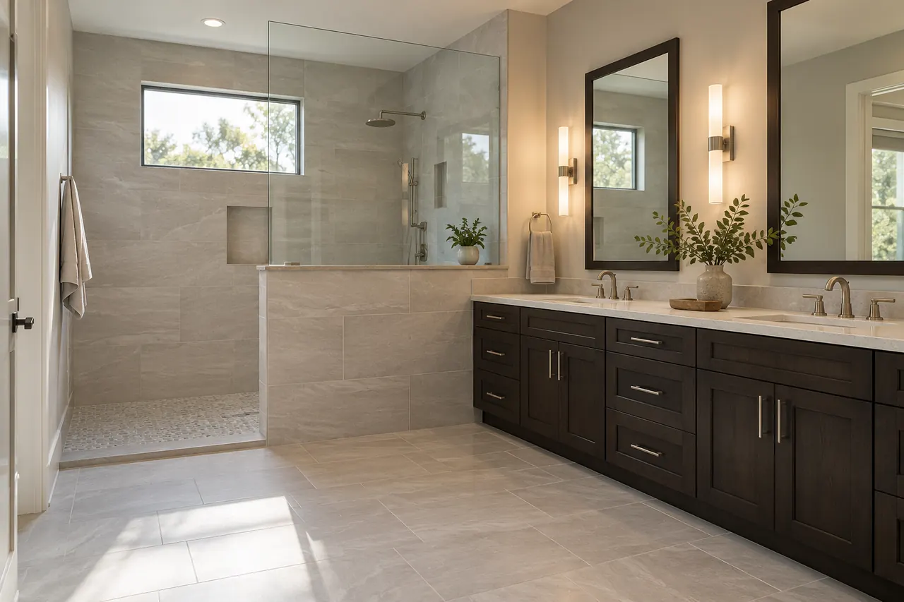shower remodeling concept · Dallas