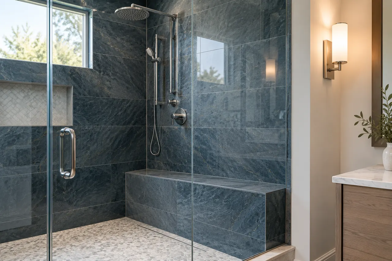 shower remodeling concept · Dallas