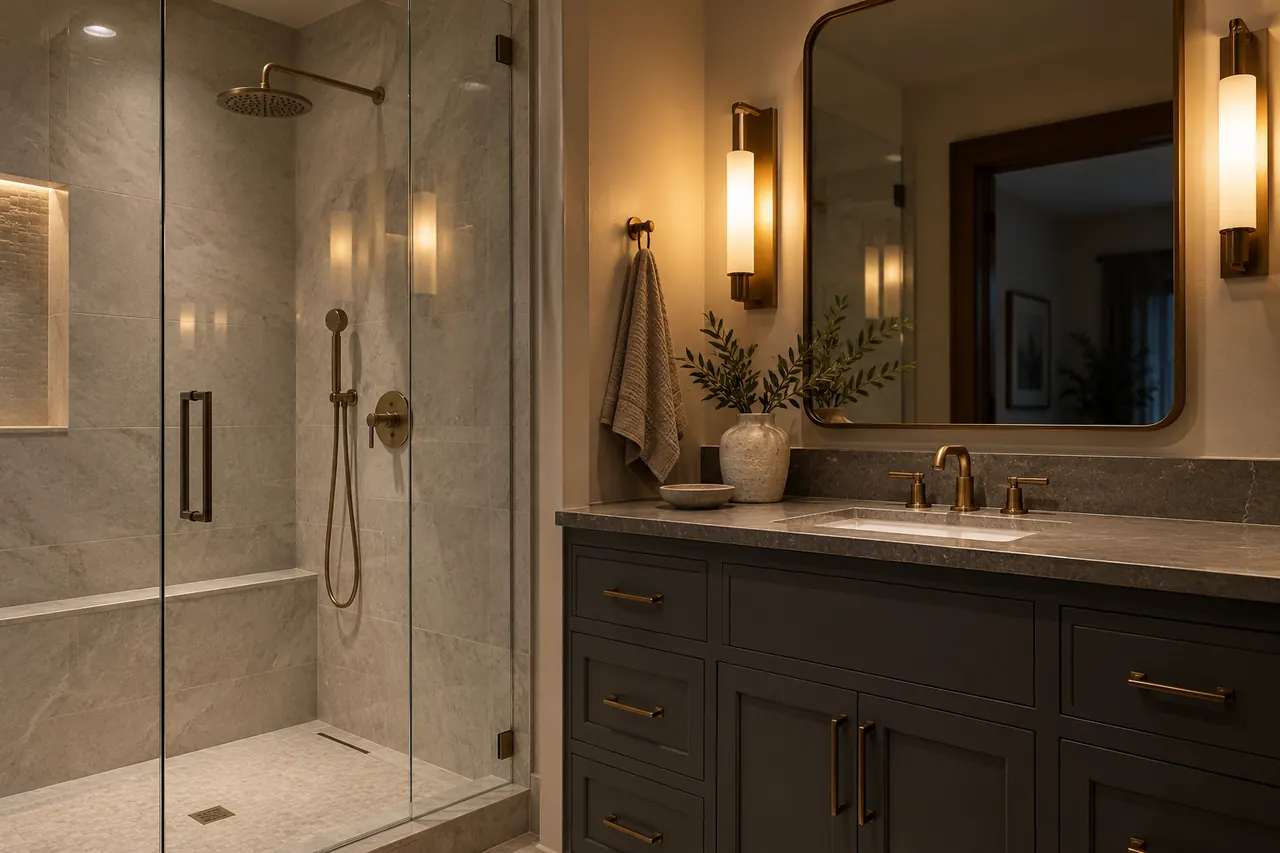 shower remodeling concept · Dallas