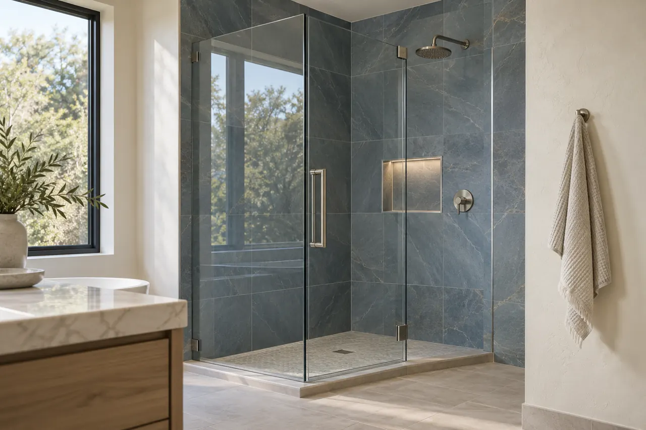 shower remodeling concept · DeSoto