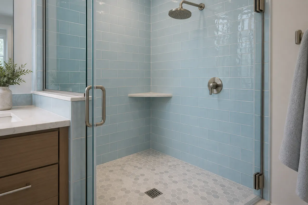 shower remodeling concept · DeSoto