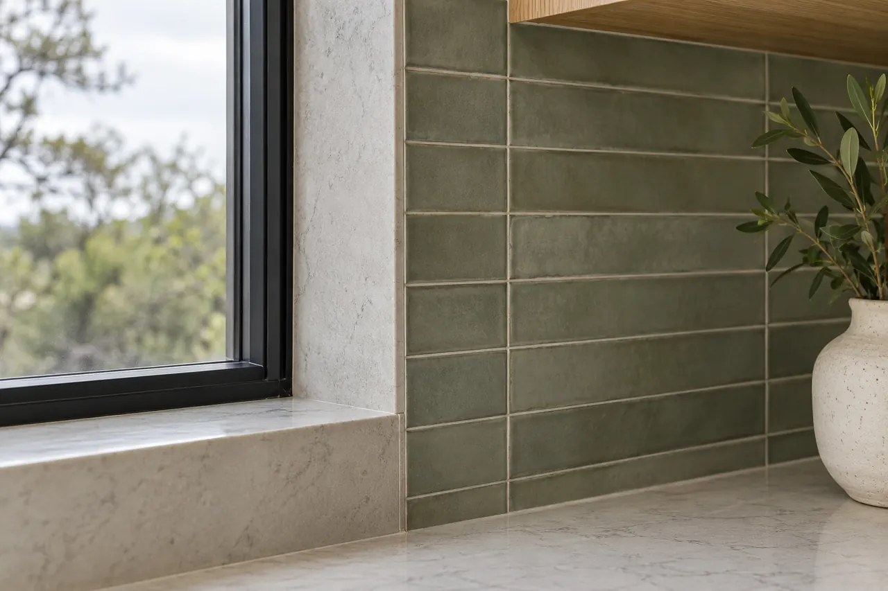 backsplash installation concept · Duncanville