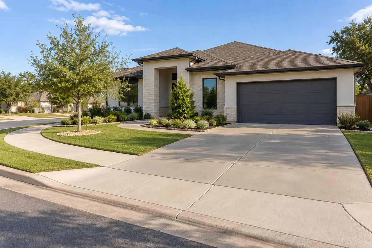 concrete driveways concept · Duncanville