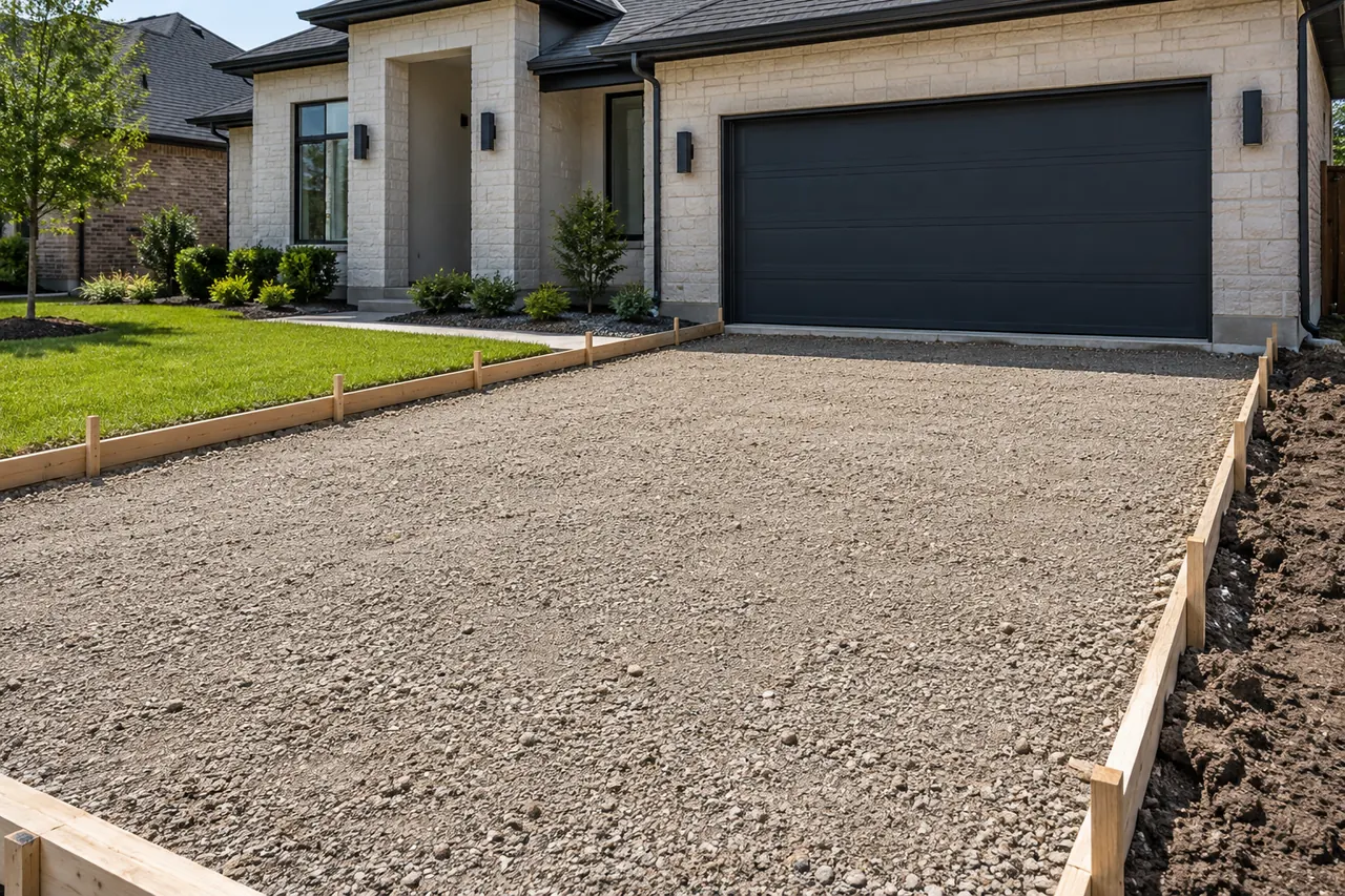 concrete driveways concept · Duncanville