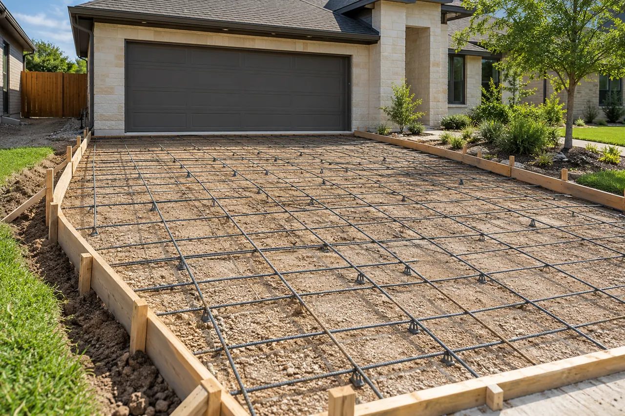 concrete driveways concept · Duncanville