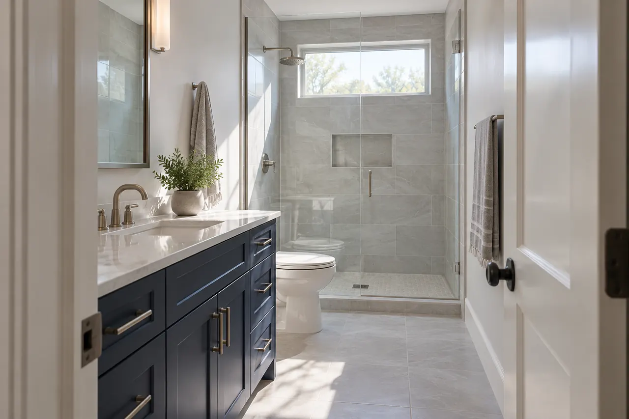 shower remodeling concept · Duncanville
