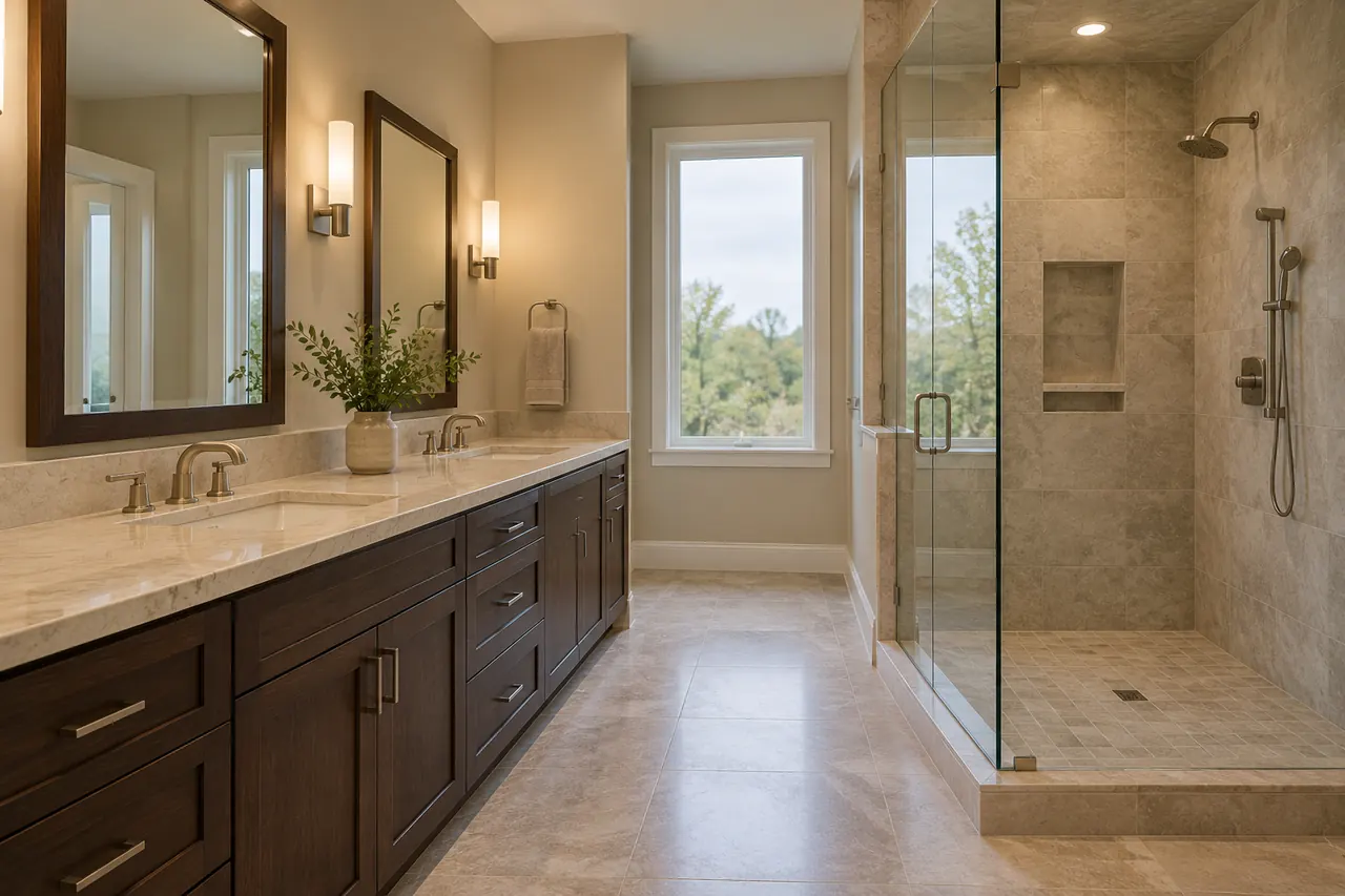 shower remodeling concept · Duncanville