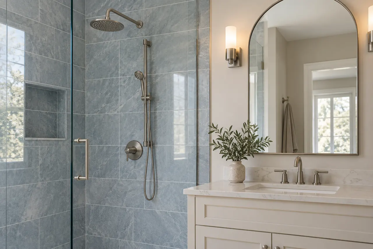 shower remodeling concept · Duncanville