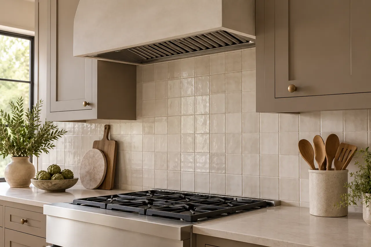 backsplash installation concept · Euless