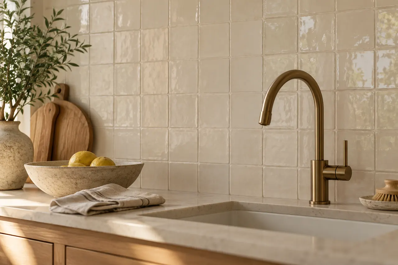 backsplash installation concept · Euless
