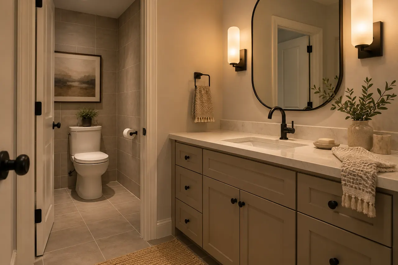 bathroom remodeling concept · Euless